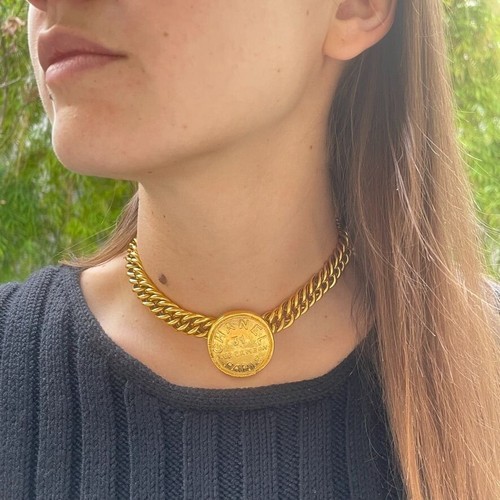 Link Pendant Choker/Necklace | eBay