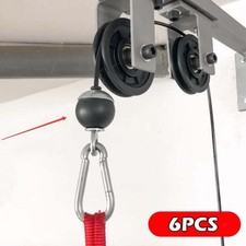 6x Gym Cable Ball Stoppers Fitness Pulley Cable Accessories Pulling Wire