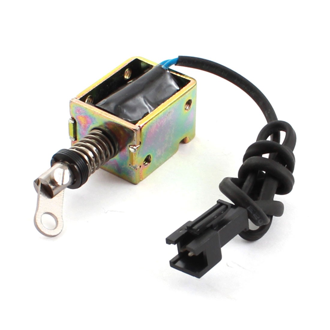 AC 110V 27.5A 3025W 500g Spring Plunger Linear Solenoid Electromagnet Actuator