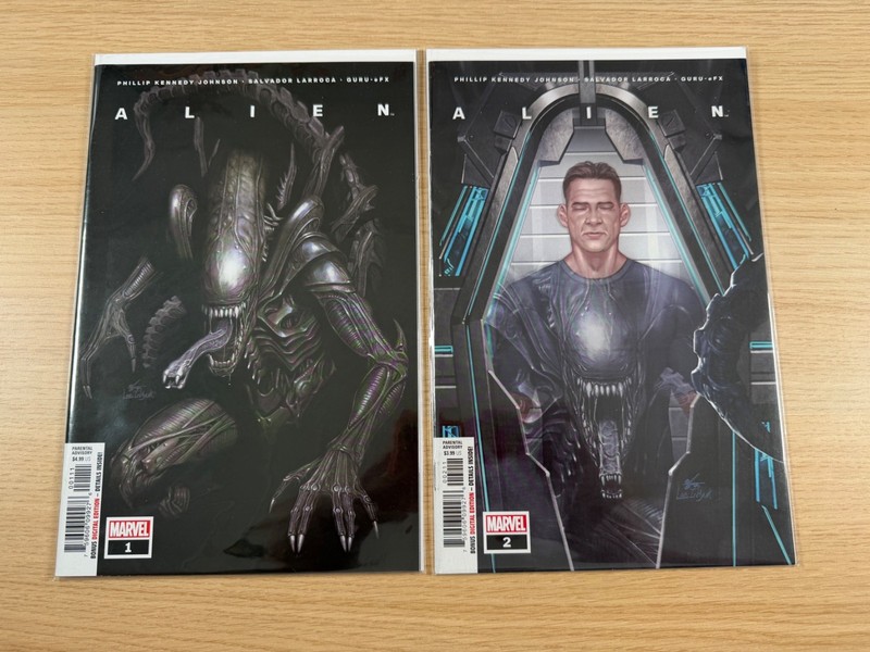 Alien #1 #2 Marvel Comics 2021 InHyuk Lee Cover A Bloodlines Xenomorph 1st App