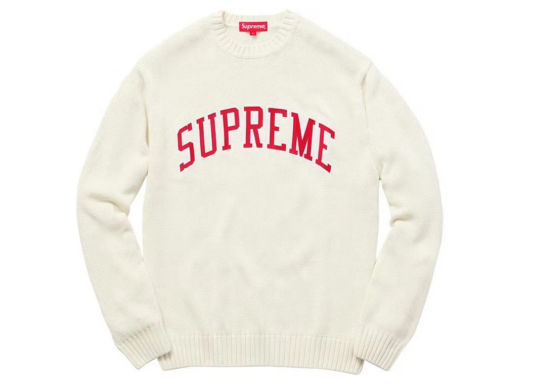 Supreme White Sweaters for Men for sale | eBay