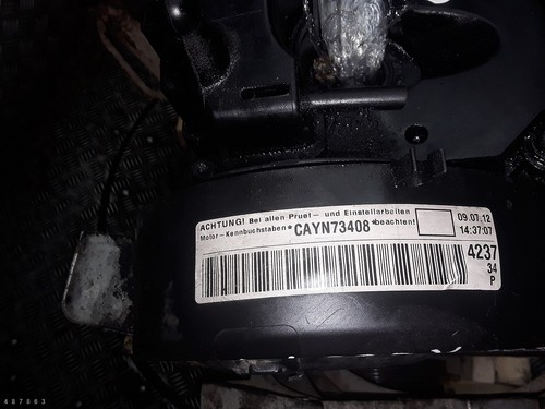 2013 VW CADDY ENGINE DIESEL TURBO 1600TDI CAYN 235000K MILES - Picture 6 of 6