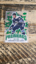 2024-25 Upper Deck Ice Premieres Green Gavin Brindley Rookie  #217 /199