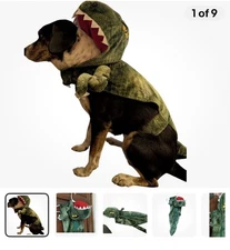 XXL Dog Costume Dinosaur