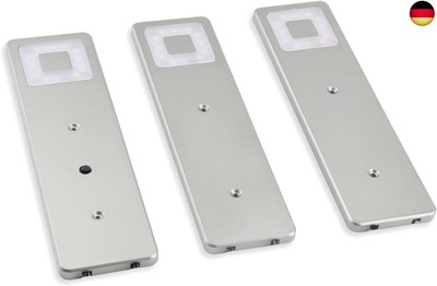 da LIGHT LED Unterbauleuchte Küche ?12V 2W*3 400LM 4000K?, Warmweiß E