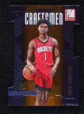 2023-24 Donruss Elite Craftsmen Orange Die-Cut Amen Thompson #27 0vs5