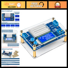 Adjustable DC Buck Converter 12A, 1.2V-32V Step Down Voltage Regulator, LCD Disp