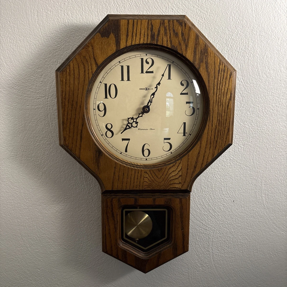 25+ Howard Miller Wall Clocks Collectible 1970-1979 Time Period