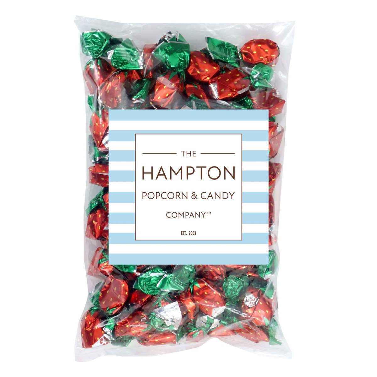 Strawberry Filled Bon Bons Hard Candy 1 Pound Bulk Candy Approx