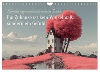 Ein Zuhause Ist Kein Winkelmaß, Sondern Ein GefüHl (Wandkalender 2026 Din A4...