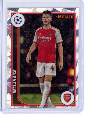 Declan Rice 2023-24 Topps Merlin Atomic Refractor 123/250