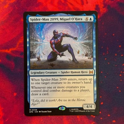 Spider-Man 2099, Miguel O'Hara 0008 SPM SPE MTG Spiderman Spider Man Eternal