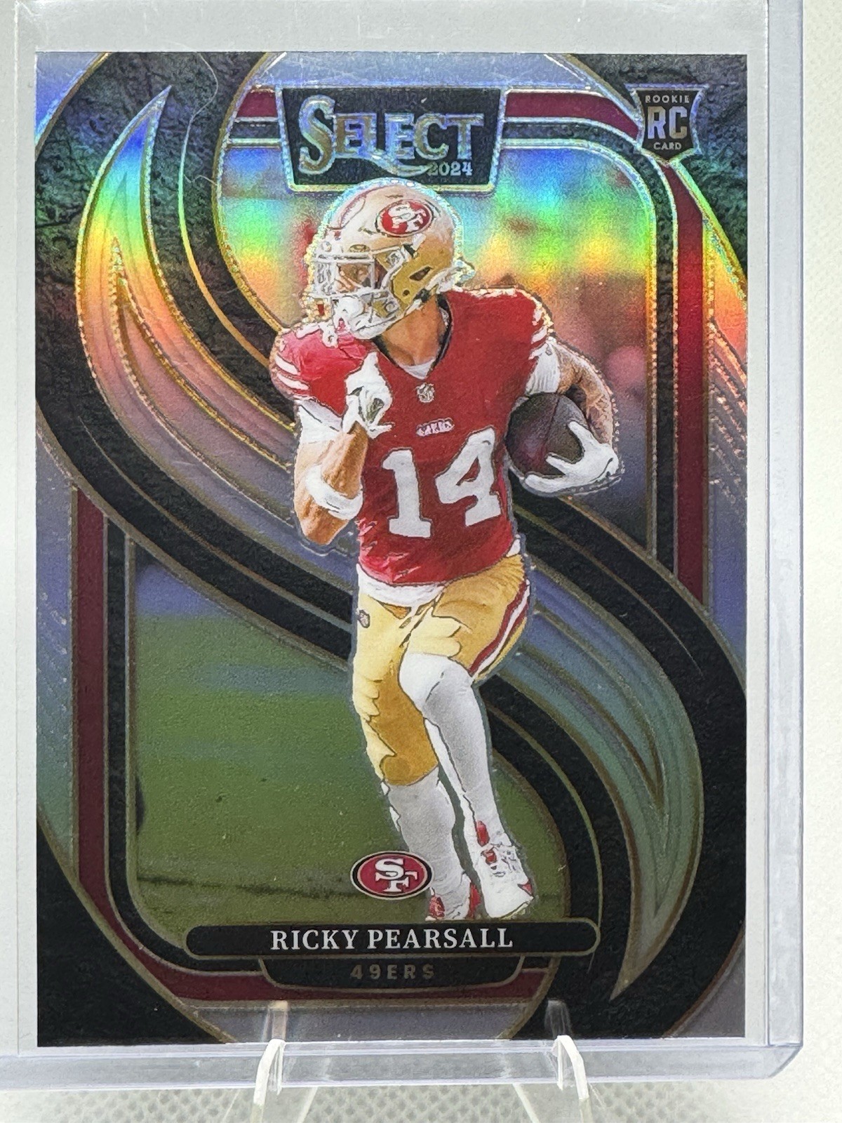 2024 Panini Select - Premier Level Ricky Pearsall #173 Silver Prizm (RC)