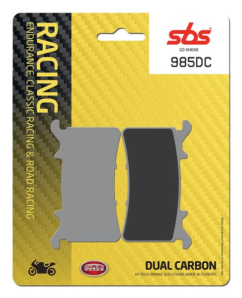 "Sbs BremsbeläGe Dc Dual Carbon Racing \"Trackday\" - 985DC"-image
