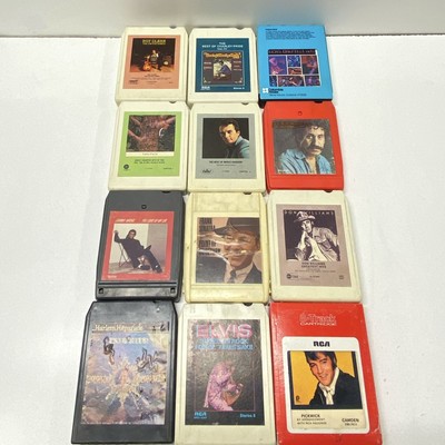 Lot of Assorted 8-Track Cassette Tapes