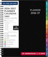 Planner 2026-2027 - Academic Planner 2026-2027 Weekly and Monthly from Jul. 2026