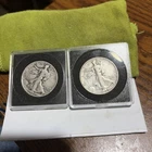 1939-1941 walking liberty half dollar silver with cases