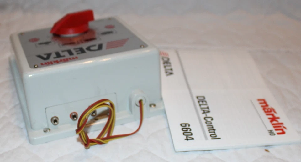 Märklin H0 Delta 6604 Digital Steuergerät-Gebraucht/Geprüft/Anleitung - Bild 3 von 3