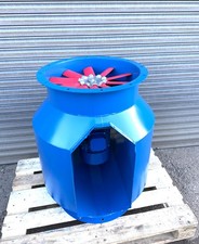 (NEW MOTOR FITTED) 3kW Bifurcated Fan Extractor Fan Spray Booth Car Paint
