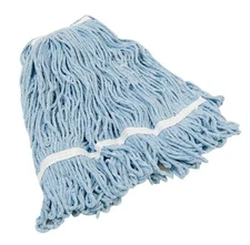 Quickie Bulldozer Blue Blended Cotton #18 Wet Mop Refills