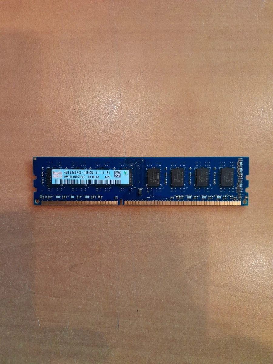 Barrettes De RAM DDR3 1600 MHz Pour PC Fixe - Lot De 2x8Go, 4Go Ou 2Go - Neuf, Garantie à Vie
