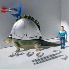 DINO RIDERS DIMETRODON COMPLETE Series 2 Set Shado Figure Accessories Toy Parts