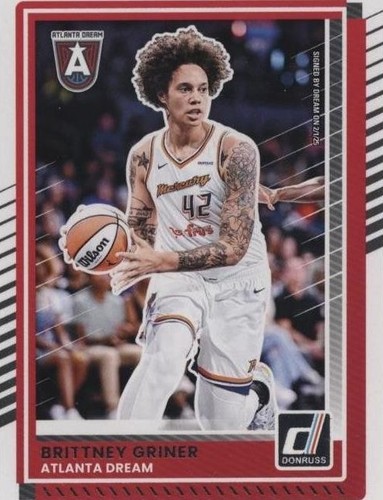 BRITTNEY GRINER SIGNED WNBA ESPN THE BODY ISSUE 8x10 PHOTO BECKETT