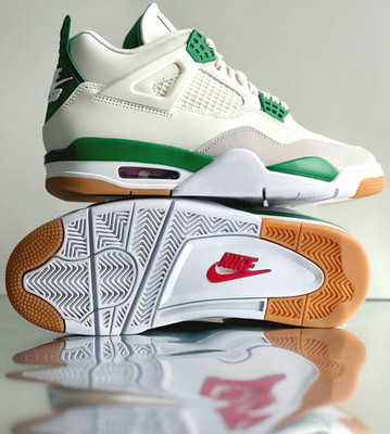 Jordan Air Jordan 4 ''Pine Green'' Retro Basketball Shoes Men's Mid Top