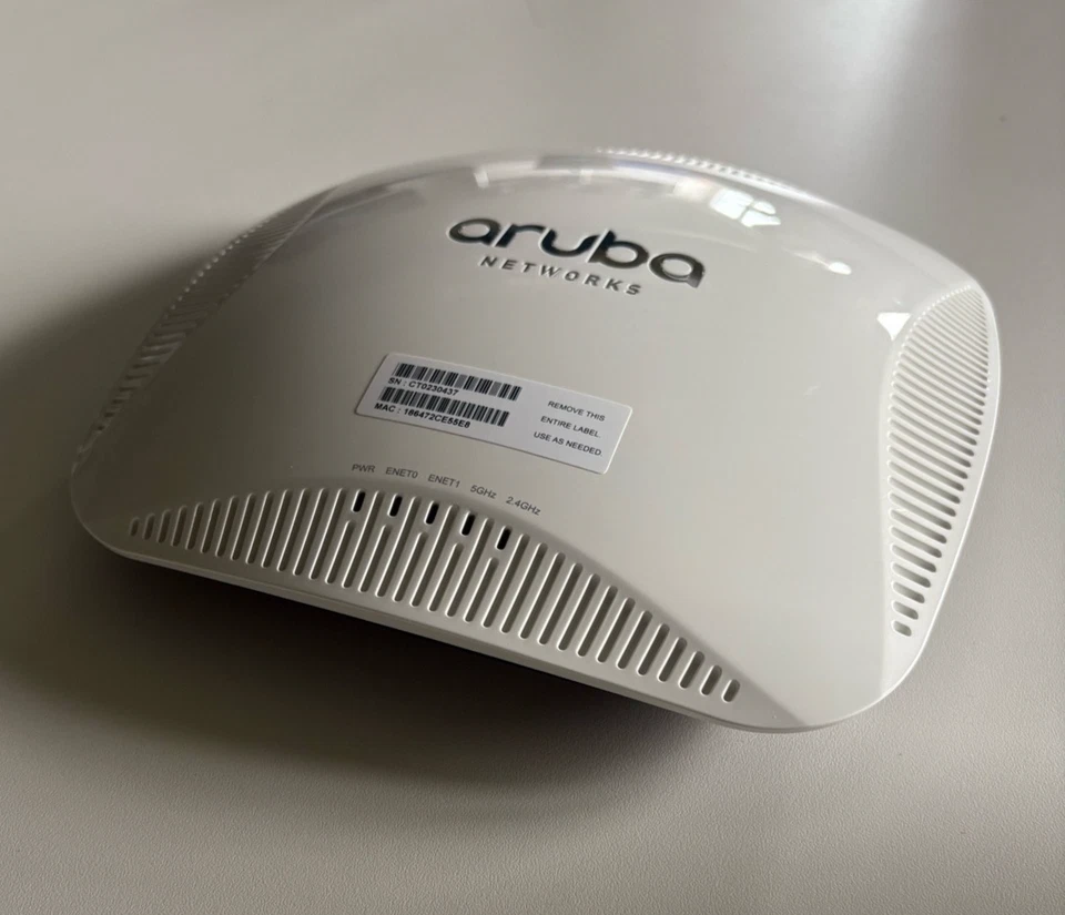 Aruba Networks AP-225 Access Point APIN0225 Dual Band WiFi AC PoE No Power Supply - Image 2 of 3