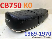 1969-1970 Honda CB750 K0 Four Seat Assy Duck tail SandCast 77200-300-020A-Rep K1