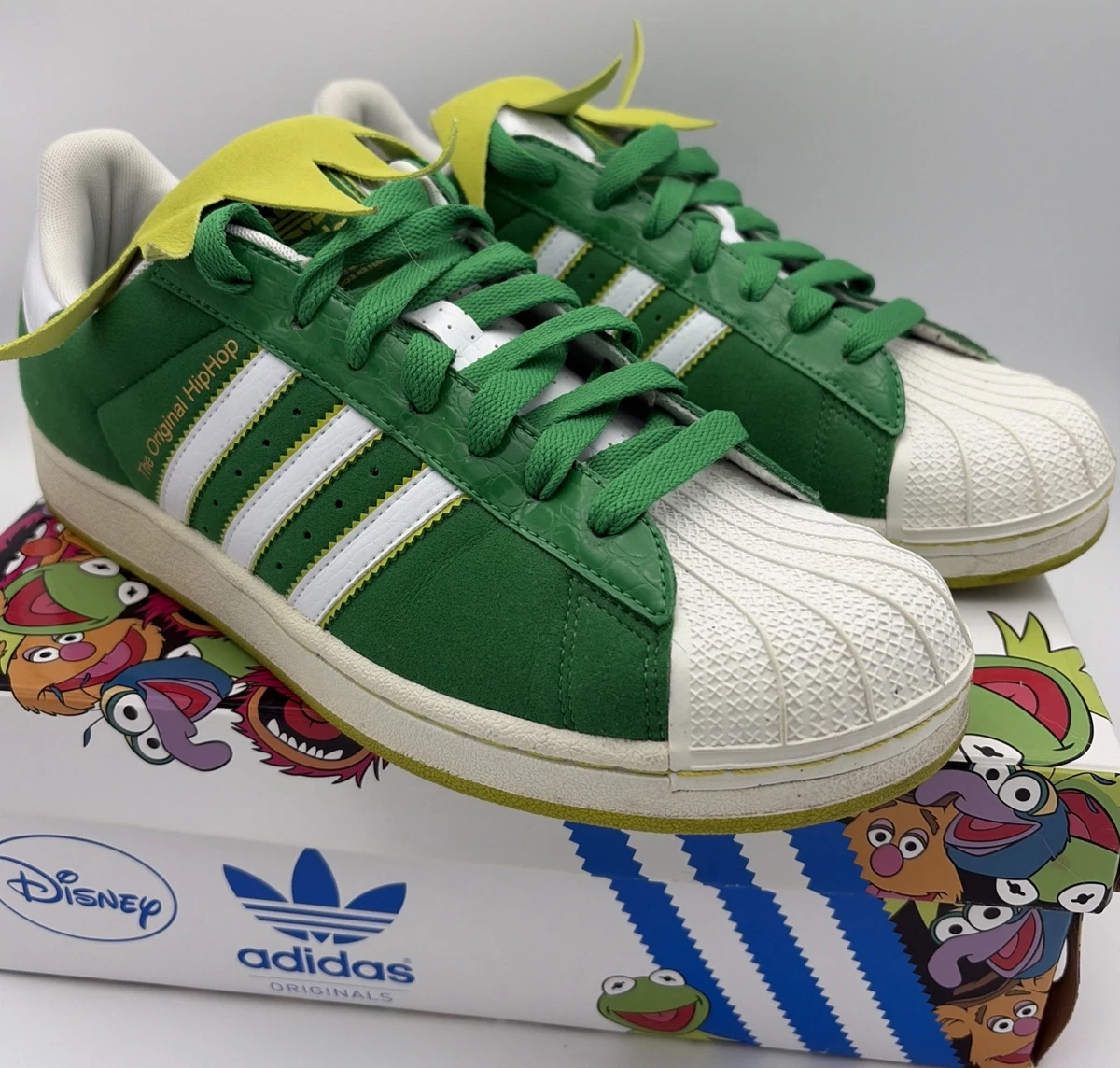 adidas Superstar 2 Kermit The Frog for Sale | Authenticity Guaranteed | eBay