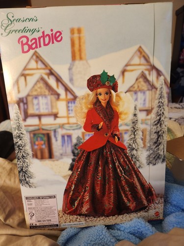 Barbie Doll Saluti Stagione 1994 Edizione Limitata - Mattel #12384 - Nuovo con scatola NRFB - Foto 2 di 3