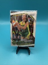 2025 Panini Prizm Nika Muhl #127 White Seismic Prizm