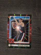 2024-25 Panini Silhouette Donovan Clingan, Donovan Clingan Rated Rookie.# 223
