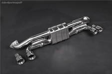 Capristo Sportauspuff Porsche 911 Typ 991 ab Bj. 2011 je 2x rund abgeschrägt