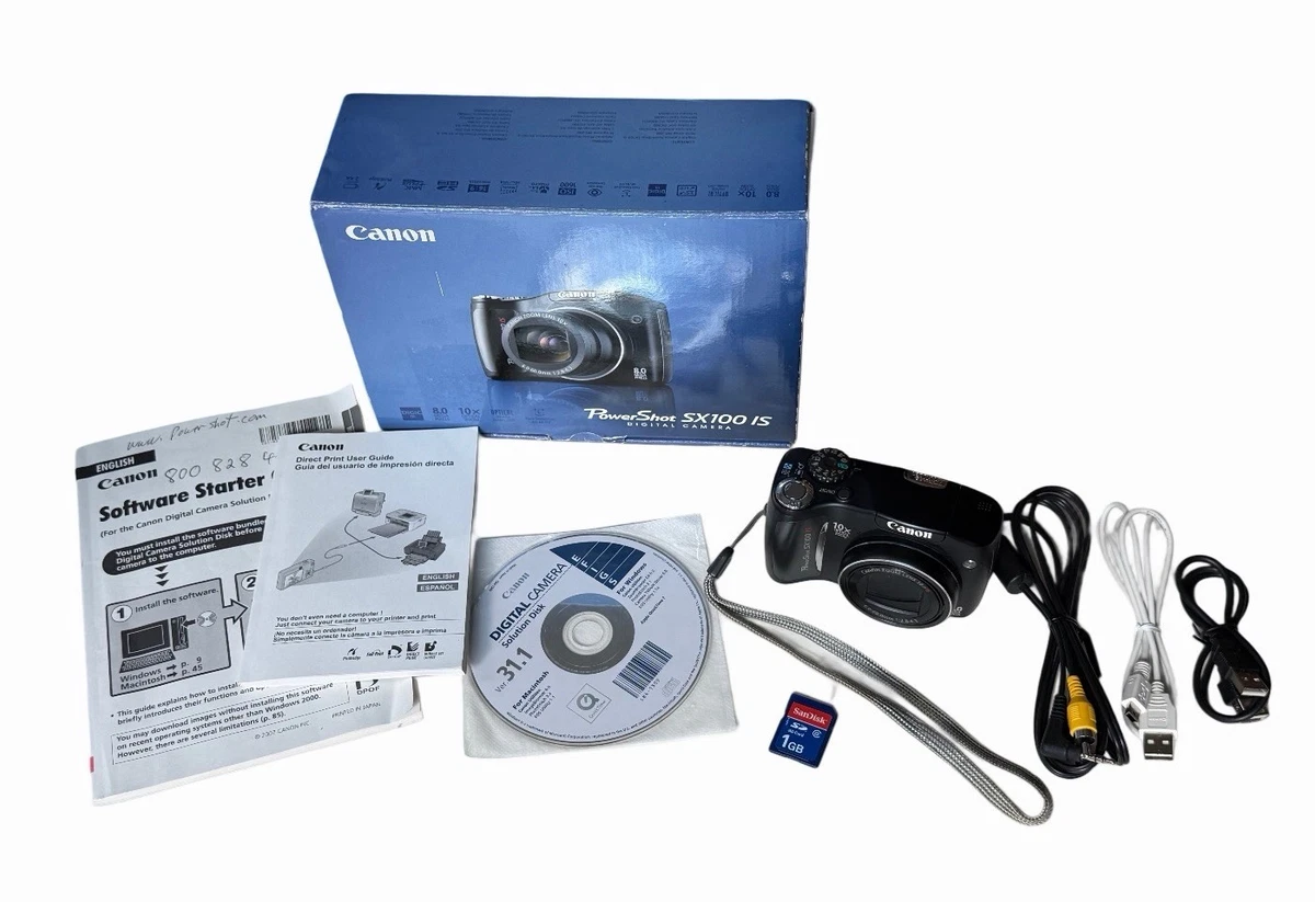 Canon PowerShot SX100 IS Digital Cameras for Sale | Shop New