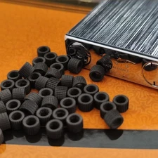 10pcs Replacement Steel Grinding Wheel for Gas Lighter 0.19 x 0.13 x 0.09 in