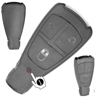 Schlüssel Ersatz Gehäuse für Mercedes W220 W202 W210 W208, C215 S-KLASSE 97-00