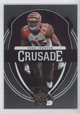 2006 Leaf Rookies & Stars Crusade Purple 10/25 Chad Johnson #C-6 0b2