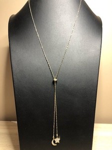 Authentic Moonlit Serenade, Starlight Whisper: A Celestial Lariat Necklace