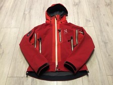 Haglofs Goretex Couloir Q Soft Hell Waterproof Mountain Jacket Women Size Xs Uk8