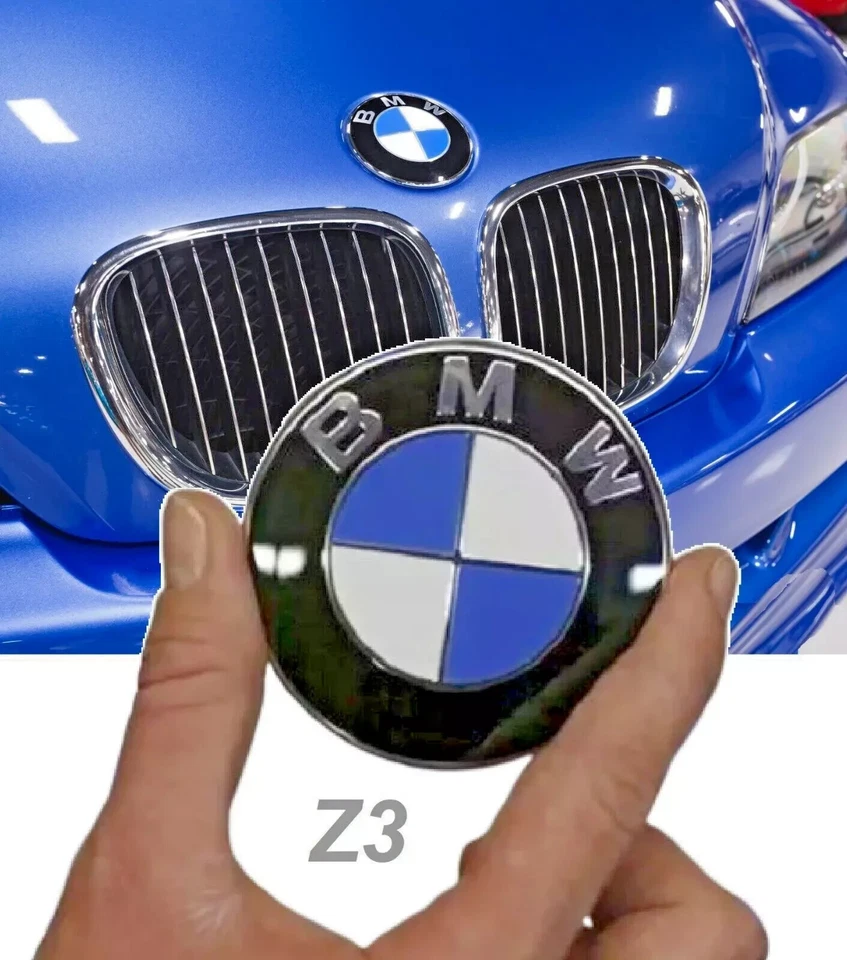 BMW Z3 Rear, Front and Fender Emblem SET 3x78mm + 1x82mm - SET OF 4 - Image 2 of 4