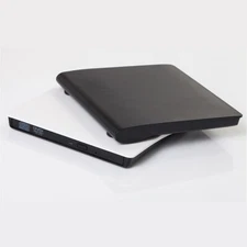 Slim External CD DVD RW Drive USB 3.0 Writer Burner Player White For Laptop PC