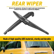 Fit For Fiat 500 Rear 2012-2019 Windshield Wiper Blade Arm Set 68079870AA