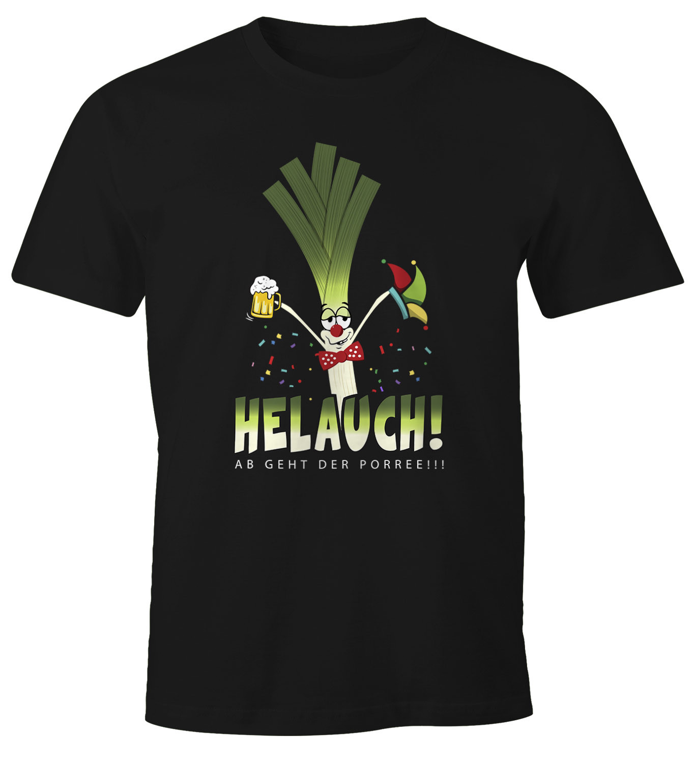 Футболка Herren веселая футболка Karneval Fasching Fastnacht Helauch Lauch Helau lustig 4190₽