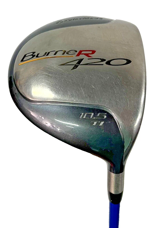 Controlador de titanio Taylormade Burner 420 10,5° regular grafito diestro con cubierta 46" Foto 2 de 4