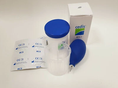 MARKENLOS cedis Reinigungs-Set für Hörgeräte Ohrstücke eSET3 NEU vom Fachhändler