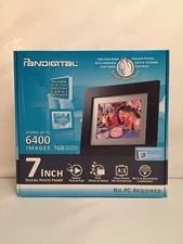 Pandigital 7inch Digital Photo Frame 1GB Internal Memory {Up To 6400 Images}