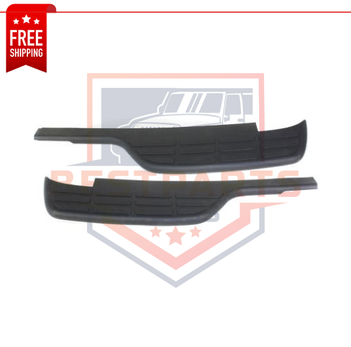 Pair Of Rear Bumper Step Pads For 1999-2006 Chevy Silverado 1500 & GMC Sierra 2500