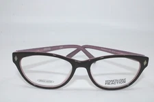 KENNETH COLE REACTION DARK DARK PURPLE   Eyeglasses New Authentic 53